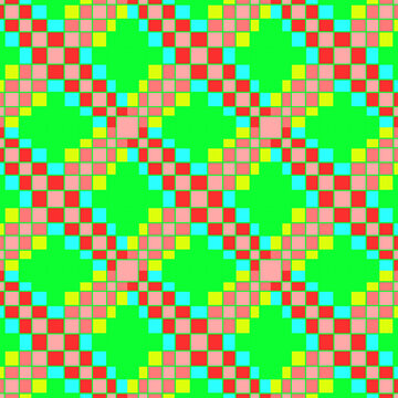 seamless pattern with colorful squares