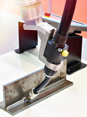 Welding torch robotic arm industry