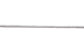 packing rope made of jute with a tied bow, isolate for clipping on a white background