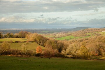 Obraz premium Cotswold landscape near Chipping Campden, Gloucestershire, England