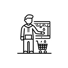 Wait until you see what this man did with his online shopping cart it will shock you to the core believe me