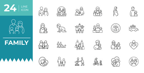 Family Icon Vector Illustration