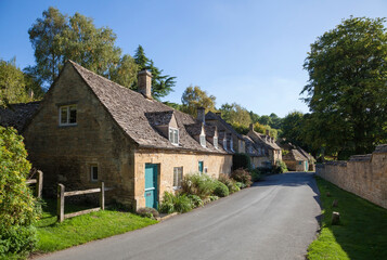 Cotswold village of Snowshill, Gloucestershire, England