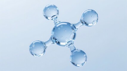 Innovative molecule development laboratory research scientific study clean environment close-up view innovation in chemistry