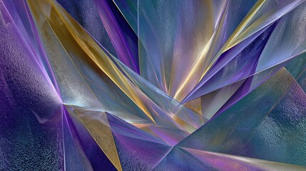 Abstract Geometric Glittering Background