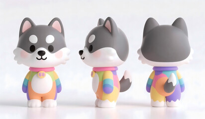 AI 3D Puppy Model