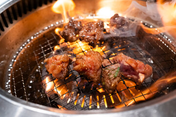 中落ちカルビ焼肉