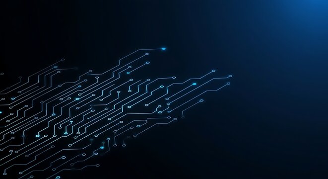 Digital information flow and electronic circuit pattern