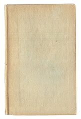 Obraz premium Vintage background of old ancient torn paper texture isolated