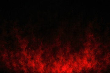 Dark abstract burning texture. Halloween background. AI Generative.