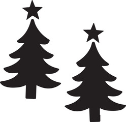 Christmas Tree Silhouette Pack