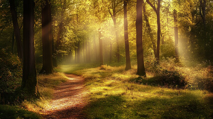 Obraz premium Colorful foliage in the park. Falling leaves natural background .Autumn season concept. Abstract autumn background