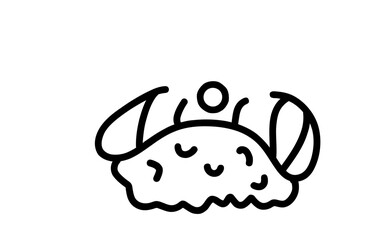 Cute Sushi Kawaii - Shrimp Sushi