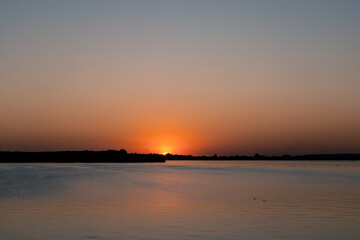 Obraz premium sunset over the sea