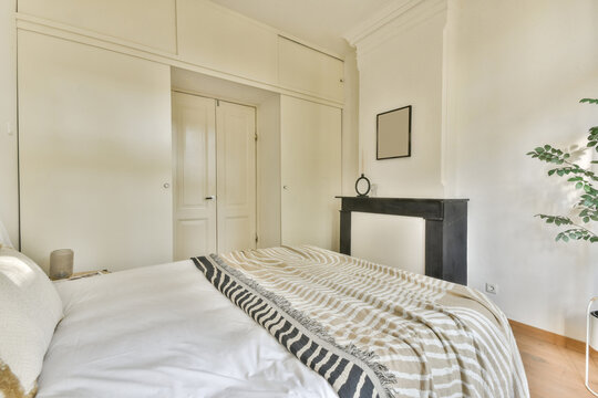 Modern Minimalist Bedroom Interior