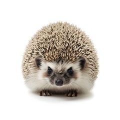 Obraz premium Adorable Hedgehog with Spiky Quills and Curious Expression.