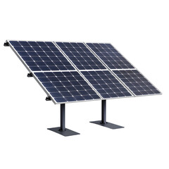 Solar panel system installation for home renewable energy and clean power generation solutions design
