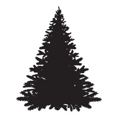 Pine Tree Silhouette