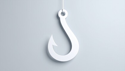 fishing hook vector illustration