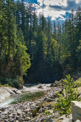 A view of the Hope Nicola valley.   Coquihalla Canyon Provincial Park. BC Canada
