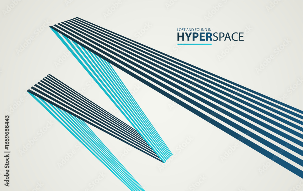 Aufkleber lines in motion vector abstract background, 3d perspective stripes showing energy speed and aggressi