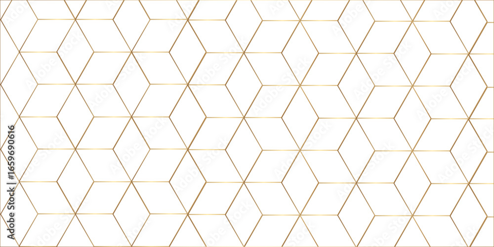 Poster modern minimal and clean white gold background with realistic line wave geometric circle shape, abst