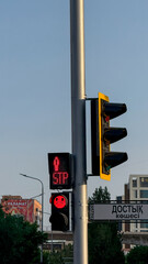 Red pedestrian signal halts urban wanderers; exploring patience, hidden city rhythms, and World...