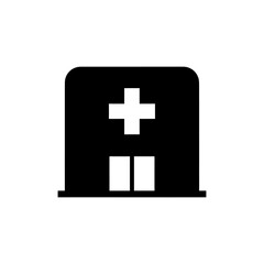 Obraz premium A medical cross symbol on a first aid kit icon represents health and emergency care