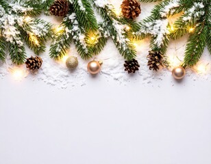 Christmas decorative elements design holiday background