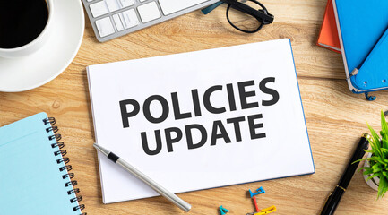 policies update text	