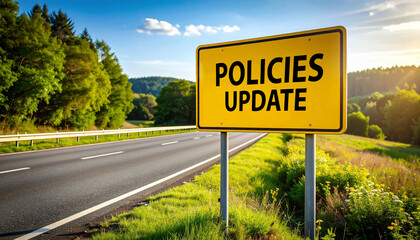 policies update text	