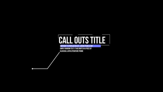 Call Outs 3