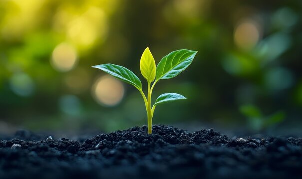 Inspiring concept of business growth and successful development, symbolizing the drive to move forward with vision, determination, and strategic planning in a competitive corporate, Generative AI