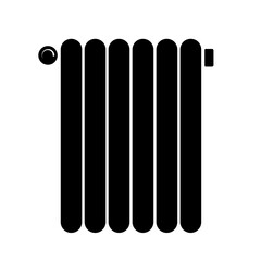 Radiator icon heater symbol illustration