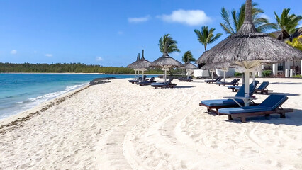 tropical beach resort
