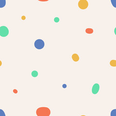 Happy Confetti Dots Pattern