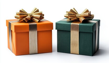 Colorful Gift Boxes with Ribbons for Celebrations and Special Occasions