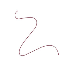 Abstract Curved Line