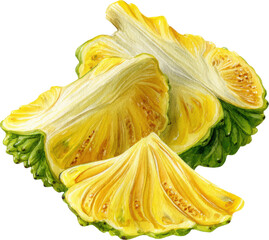 Fresh napa cabbage leaves close-up macro detailed texture natural food ingredient healthy eating Watercolor PNG