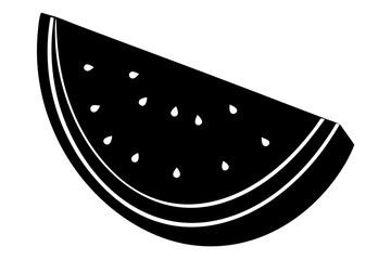vector illustration of a watermellon 