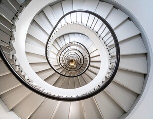 Fototapeta premium round stairs downword 
