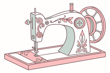 Vintage sewing machine