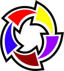 vector illustration of a arrow