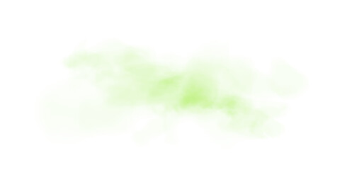 Soft Green Smoke Trail. Realistic Misty Effect for Atmospheric Design, Visual Overlays, or Abstract Digital Art Projects