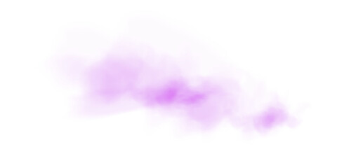 Fototapeta premium Soft Purple Smoke Trail. Realistic Misty Effect for Atmospheric Design, Visual Overlays, or Abstract Digital Art Projects