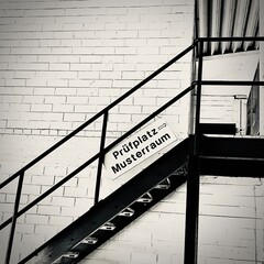 Alte Industrietreppe