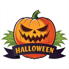 Happy Halloween. Happy Halloween text banner design template. Happy Halloween logo , Happy Halloween label, Happy Halloween sticker, Happy Halloween poster, Happy Halloween banner design.