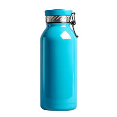 Sleek Reusable Blue Sports Water Bottle for Active Lifestyles