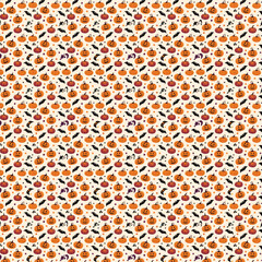 halloween seamless pattern