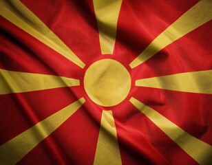 north macedonia flag wallpaper background